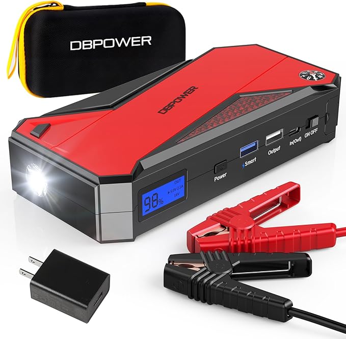 DBPOWER 18000mAh Portable Car Jump Starter Review